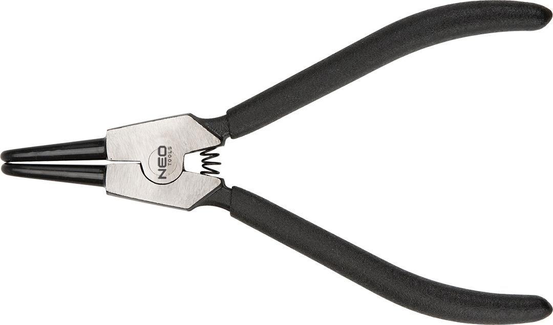 Neo Szczypce do pierścieni osadczych (Szczypce segera do pierścieni osadczych 145 mm, zewnętrzne, wygięte)