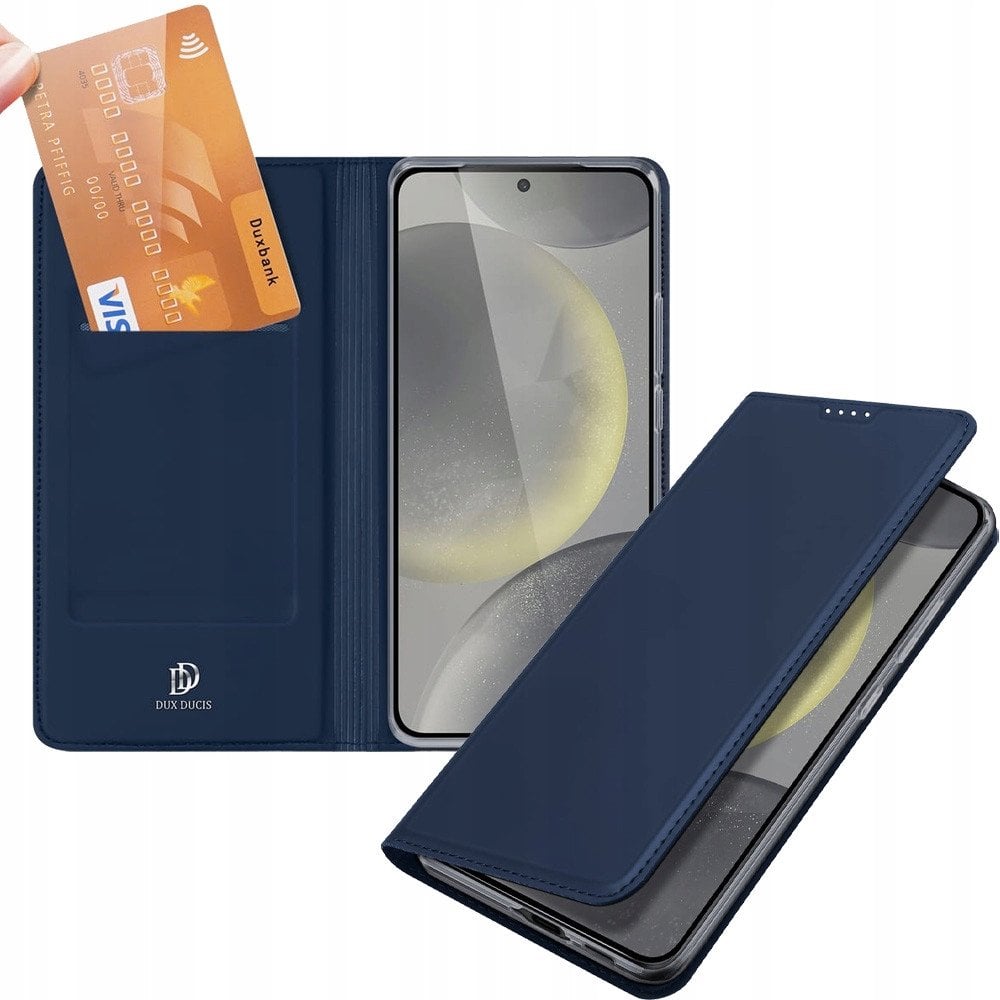 DUX DUCIS kabura SKIN PRO do SAMSUNG S24 FE niebieska