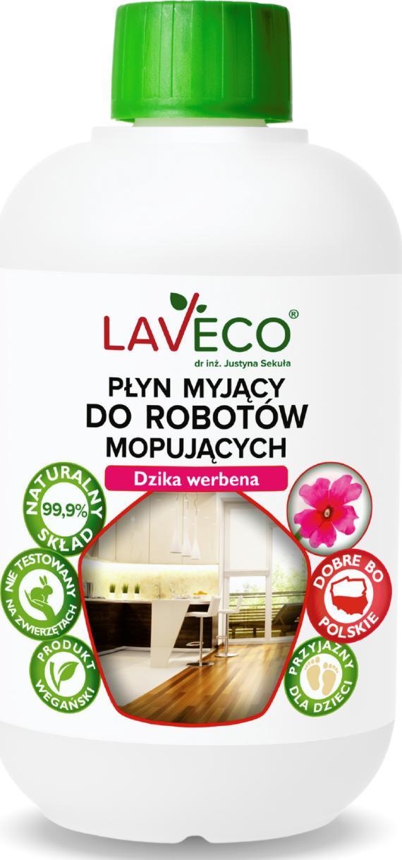 LAVECO LAVECO Naturalny płyn myjący do robotów mopujących - dzika werbena - 500 ml