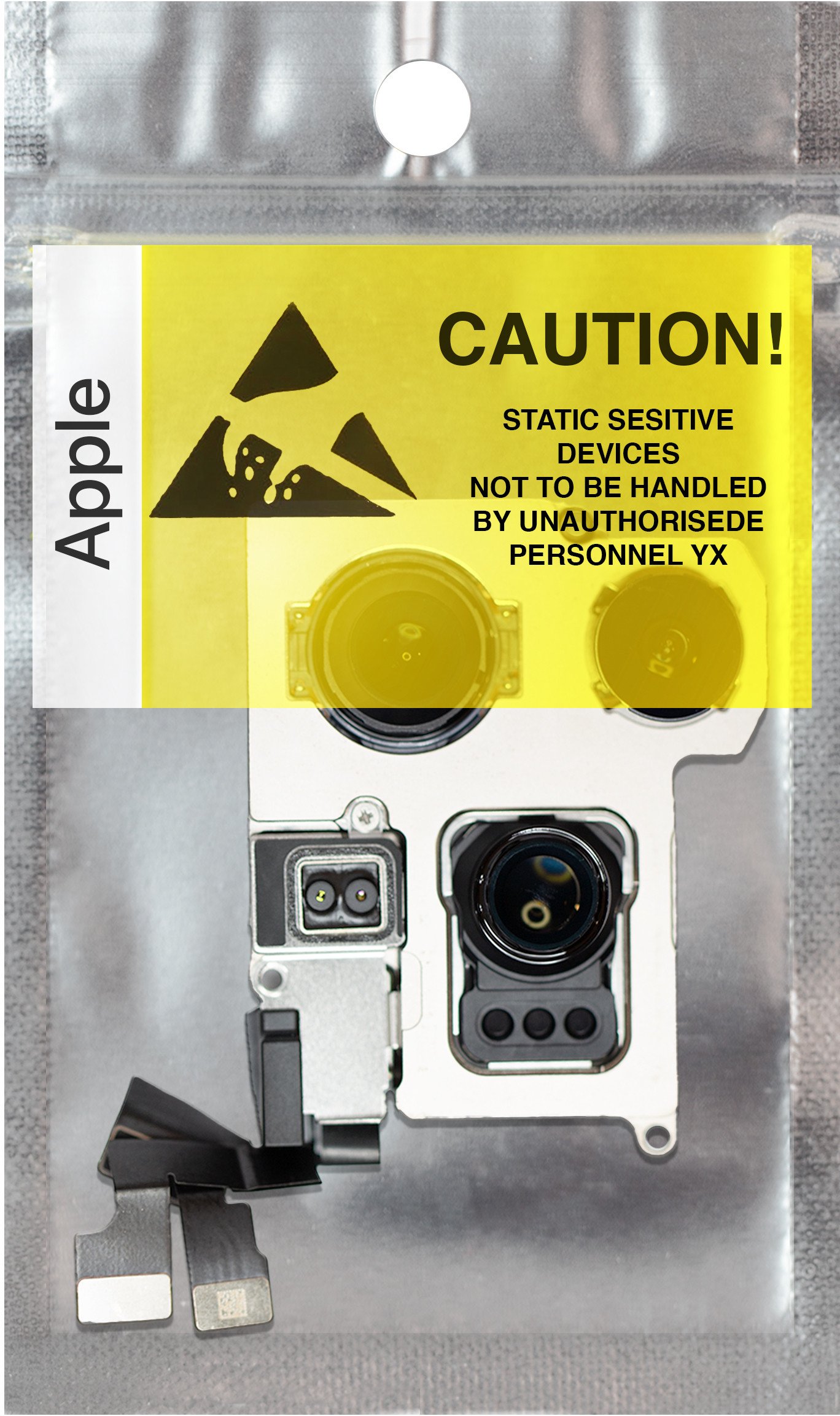 Zila Tylny Aparat do iPhone 15 Pro Max Kamera Tył Oryginał A2849 A3105 (5904858385317)