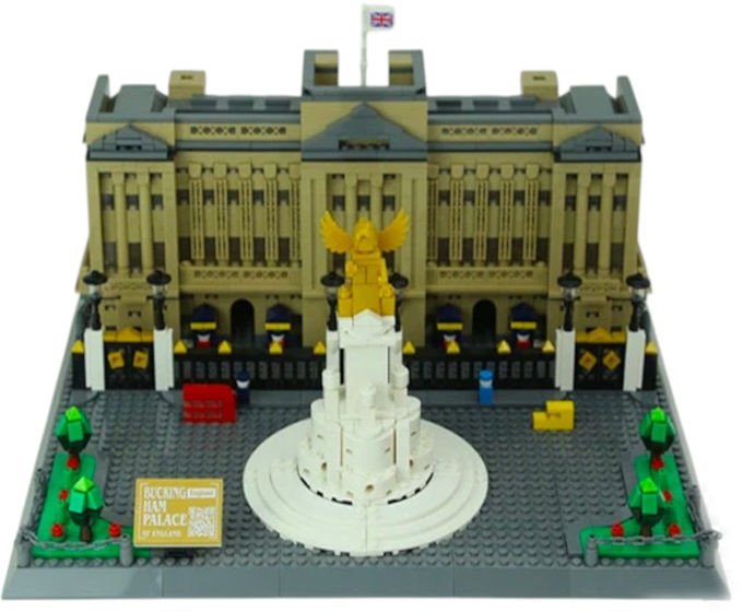 Coil klocki konstrukcyjne pałac buckingham 1695 el kompatybilne