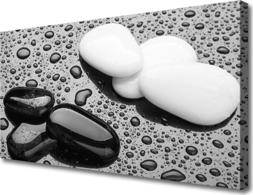 Tulup Obraz na Płótnie Kamienie Krople