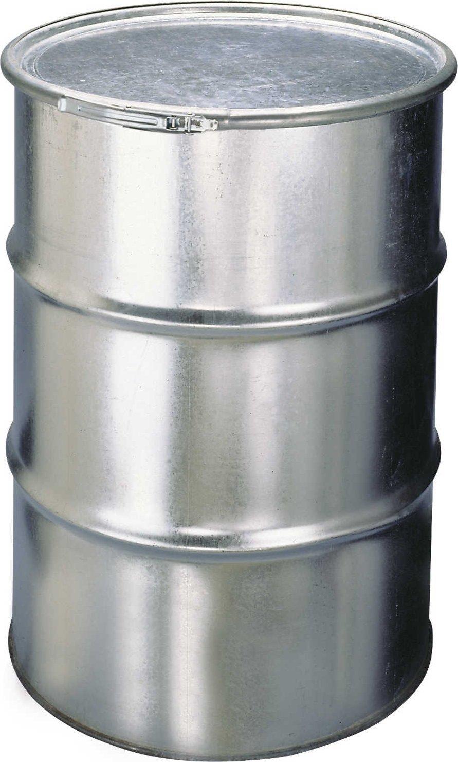 Meva Beczka stalowa metalowa ocynkowana 200L zdejmowane wieko Beczka stalowa metalowa ocynkowana 200L zdejmowane wieko