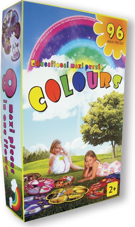 Lavinamoji dėlionė Spalvos