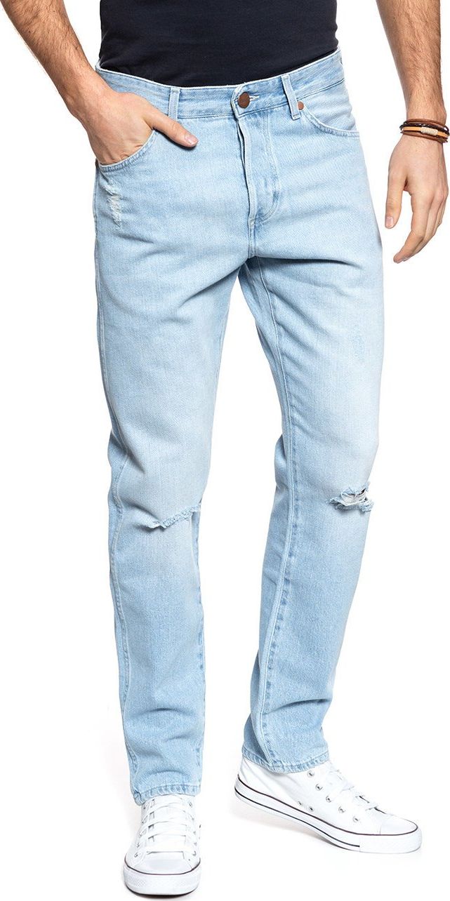 Wrangler WRANGLER SLIDER BLEACHED RIPPED W18RBG12C W36 L34
