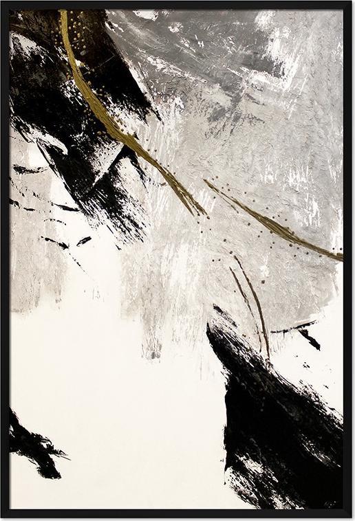 ART-POL Obraz ręcznie malowany na płótnie Skrzydło motyla