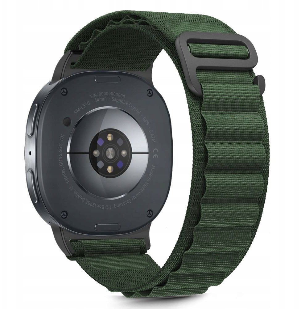 TECH-PROTECT NYLON PRO SAMSUNG GALAXY WATCH 8 / CLASSIC (40 / 44 / 46 MM) ARMY GREEN