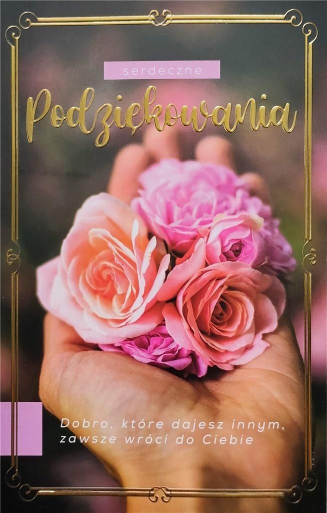 Yeku Karnet Podziękowania 2K - 062