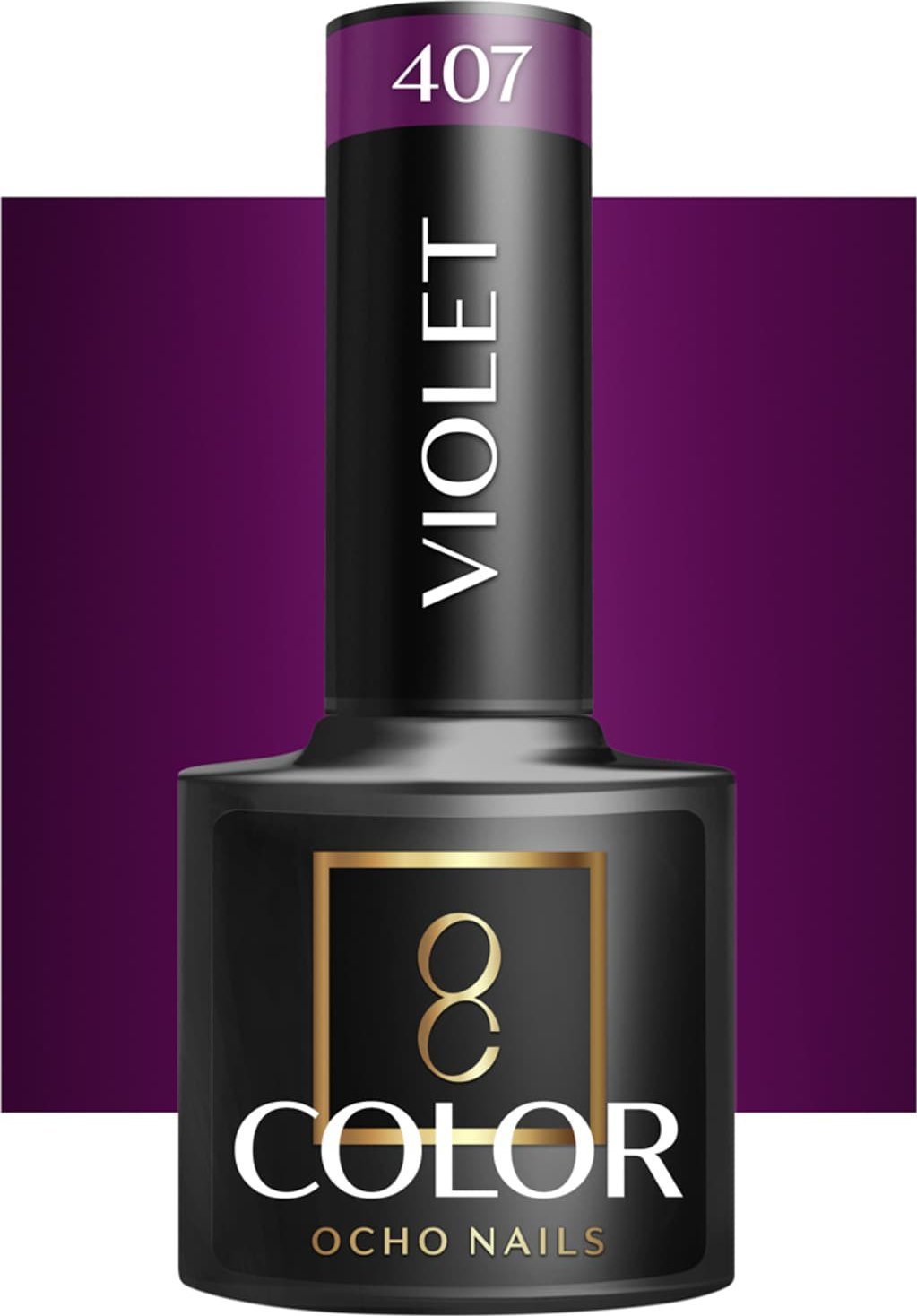 Activeshop OCHO NAILS Lakier hybrydowy violet 407 -5 g