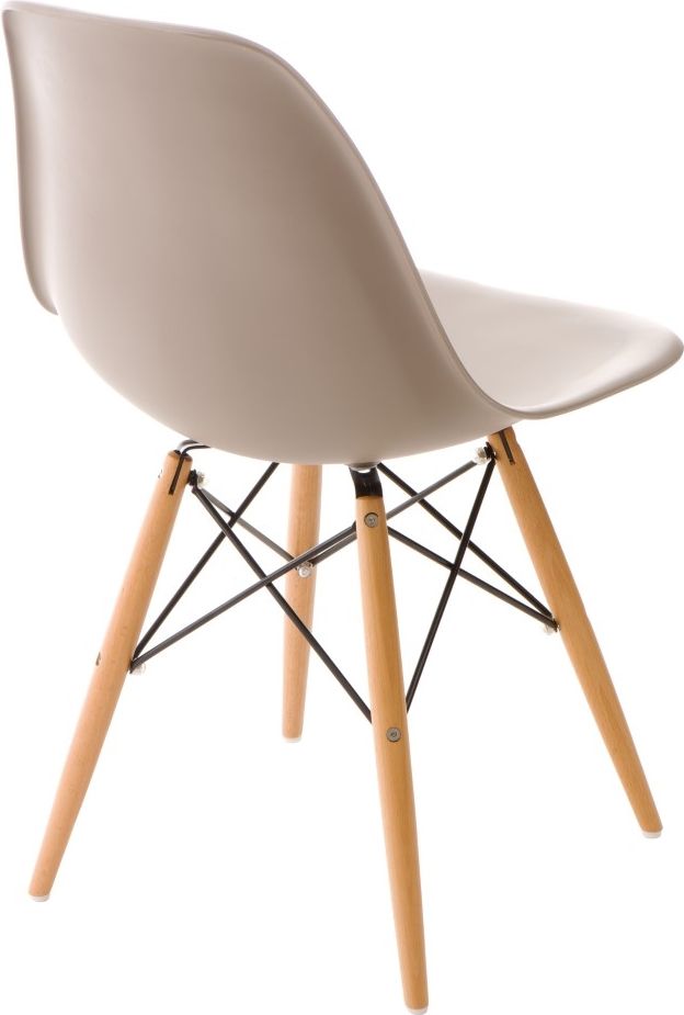 D2 Design Krzesło P016W PP szare