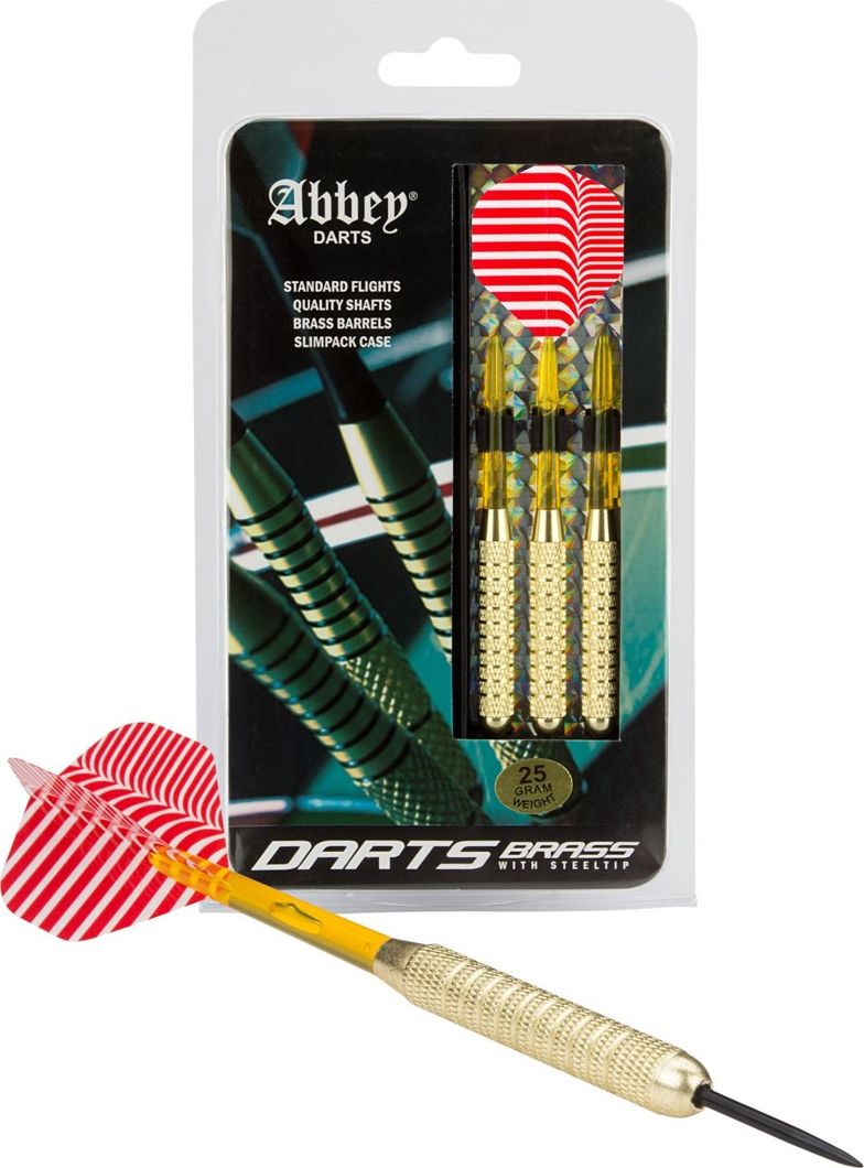 Abbey Rzutki lotki mosiężne do dart Abbey 25g uni