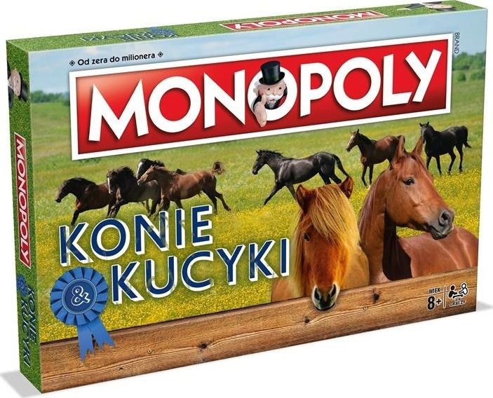 Winning Moves Gra planszowa Monopoly Konie i kucyki