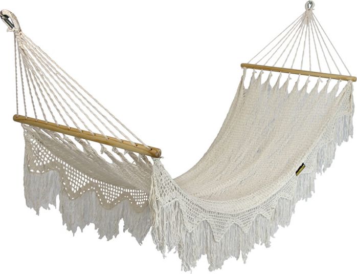 Koala Hamak z drążkiem boho, ecru CC-7C