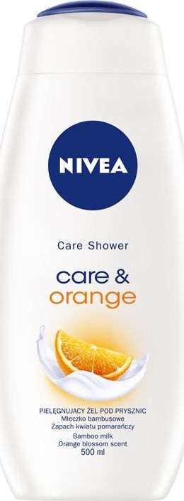 Nivea Żel pod prysznic Care Shower Care&Orange 500ml