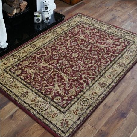 Dywany TURPOL Dywan do salonu MODENA Czerwony 02 EXCLUSIVE 160x220 cm