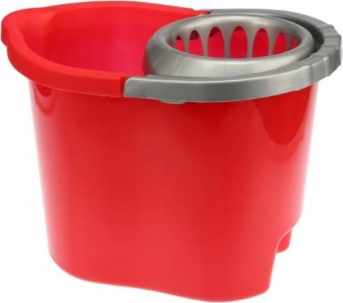Ravi Wiadro do mopa z wyciskaczem czerwone 13 l