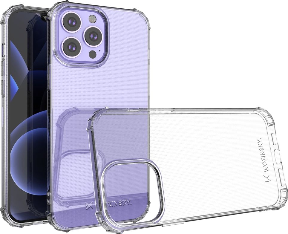 Wozinsky Wozinsky Anti Shock pancerne etui do iPhone 13 Pro Max przezroczysty