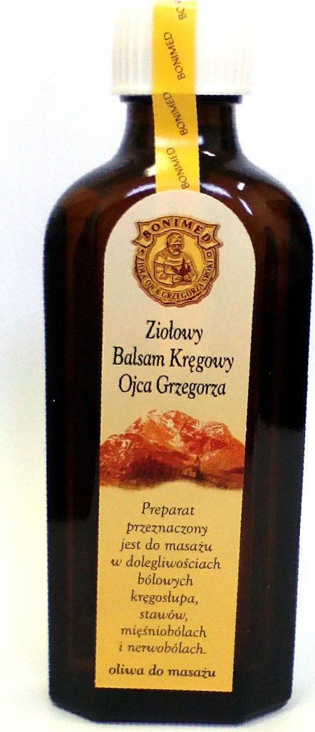 Bonimed Balsam Kręgowy Ojca Grzegorza zioł. oliwka