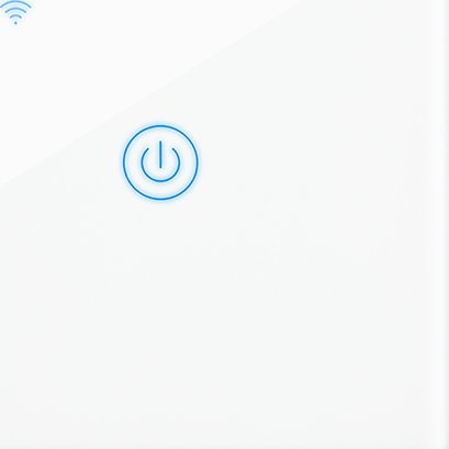 Blow 72-087# Inteligentny włącznik światła szklany wifi tuya