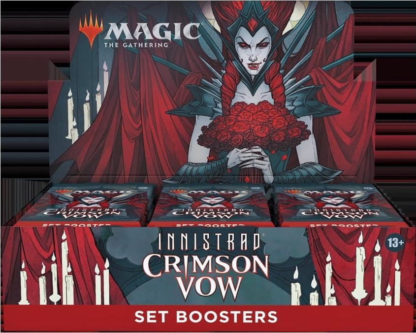 Wizards of the Coast Magic The Gathering: Innistrad: Crimson Vow Set Booster Box (30 szt.)
