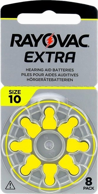 Rayovac 10 8+2 8BL Baterie Słuchowe