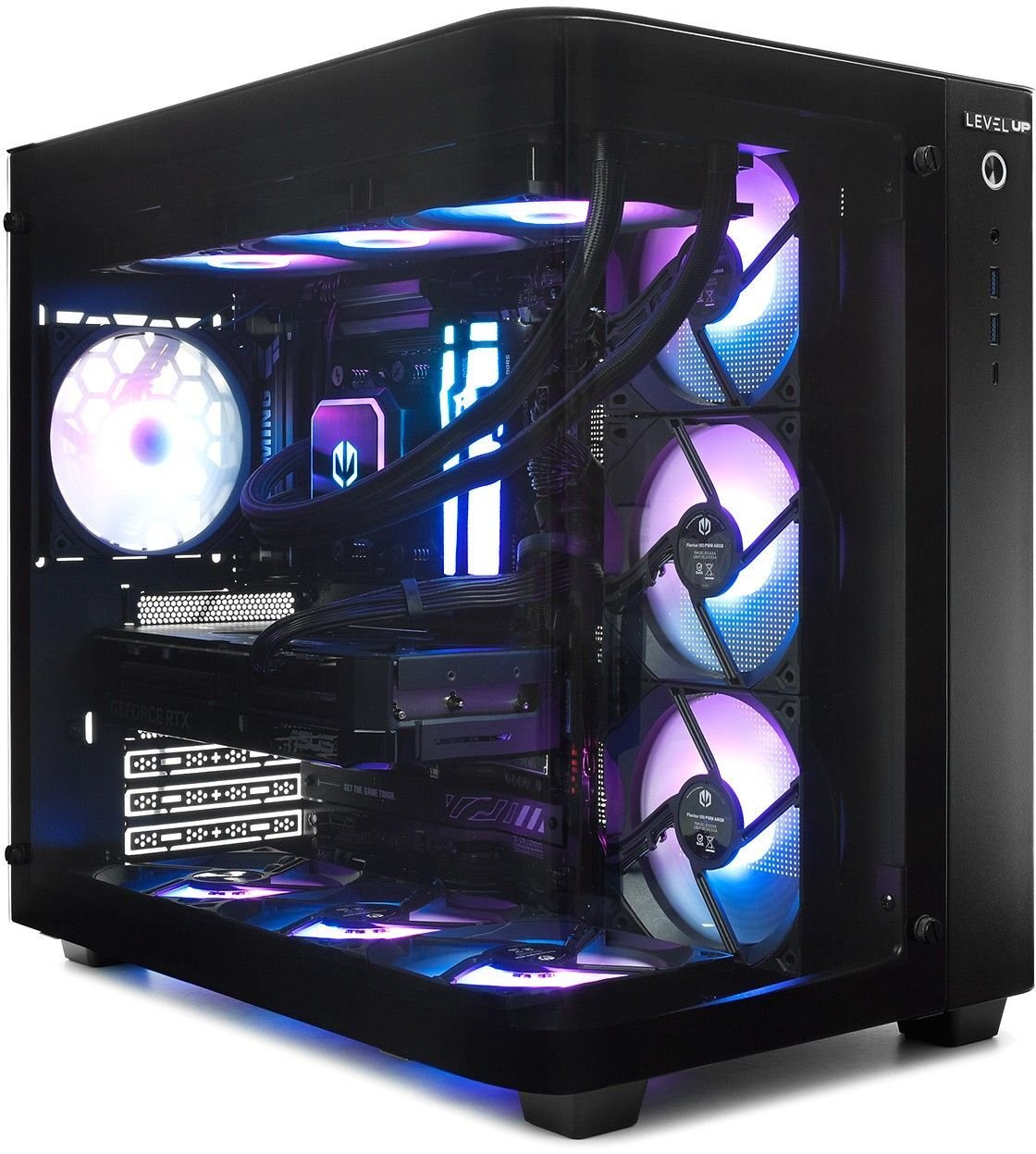 Level UP [J06] Ryzen 5 | RTX 5070 | 32GB | 1TB+2TB | W11 Pro