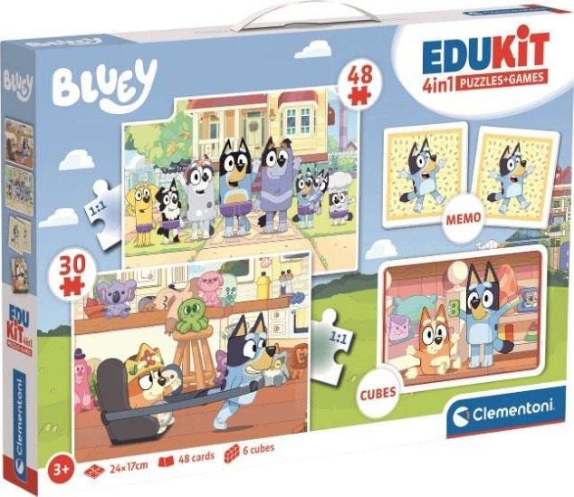Clementoni Edukit 4w1 Bluey