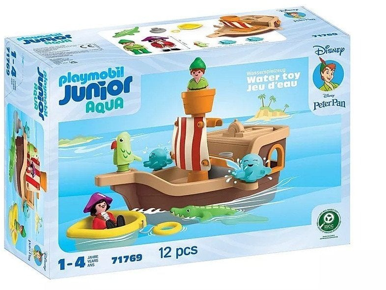Zestaw z figurkami JUNIOR & Disney Piracki statek Piotrusia Pana Playmobil