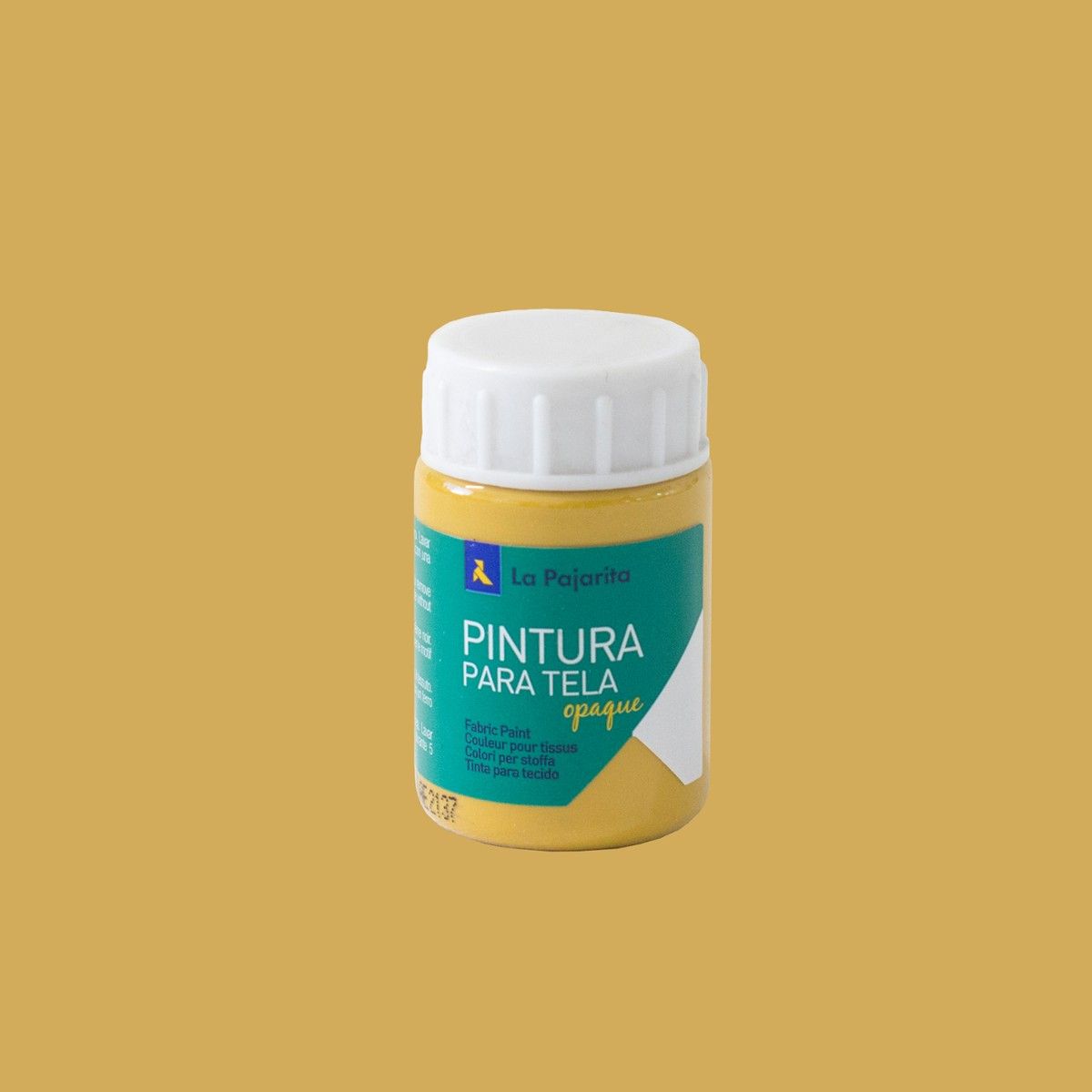 La Pajarita Farba do Tkanin Ciemnych 35 ml Ochra