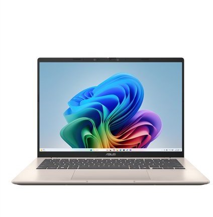 Asus Vivobook 14 X1407QA-LY045W | Platinum Gold | 14 " | IPS | WUXGA | 1920 x 1200 pixels | Anti-glare | Snapdragon X | X1 26 100 | 16 GB | LPDDR5X |