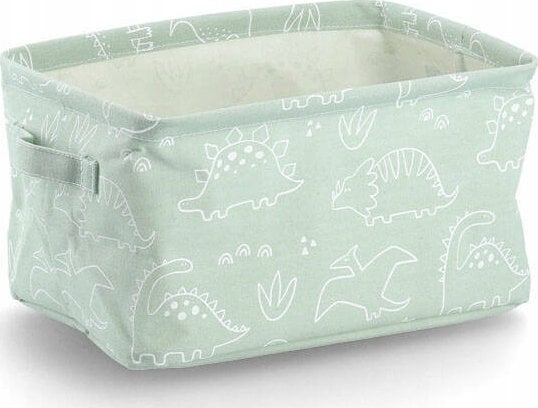 Zeller Storage basket "Dino", canvas 28x21x16