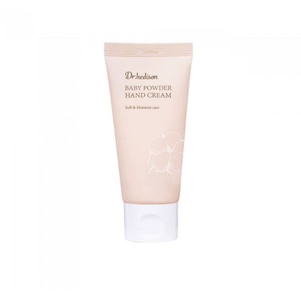 Dr. Hedison, Baby Powder, Shea Butter, Moisturizing, Hand Cream, 50 ml Unisex