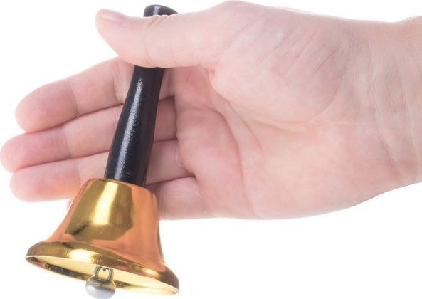 Springos Dzwonek Świętego Mikołaja 12 cm UNIWERSALNY