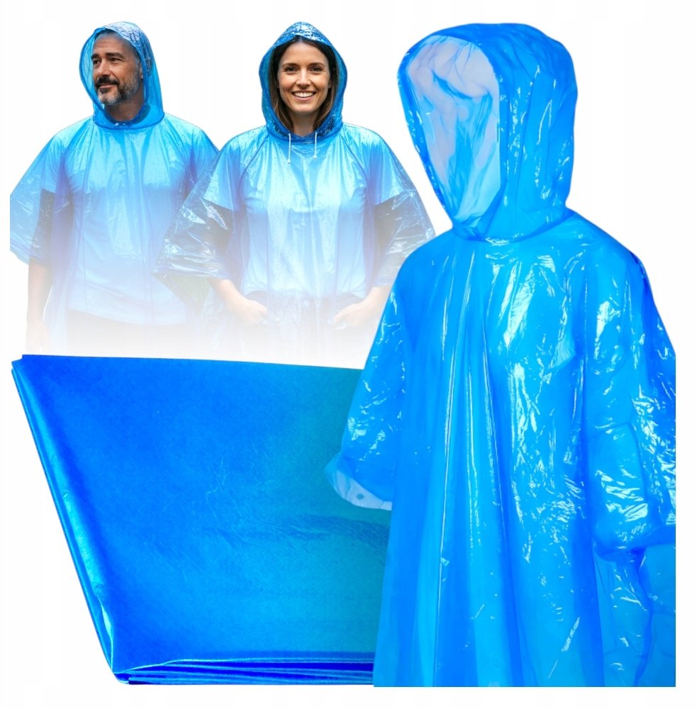 PŁASZCZ PRZECIWDESZCZOWY Z KAPTUREM KANZA