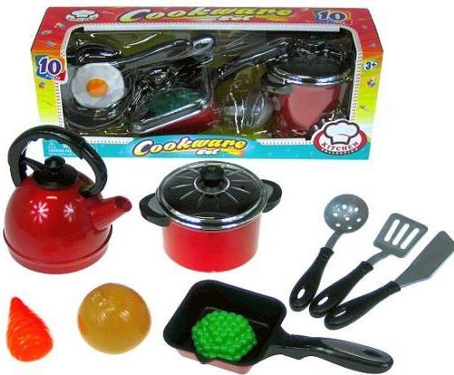 Hipo Zestaw kuchenny 10cz 2rodz w pudełku (HKS043)