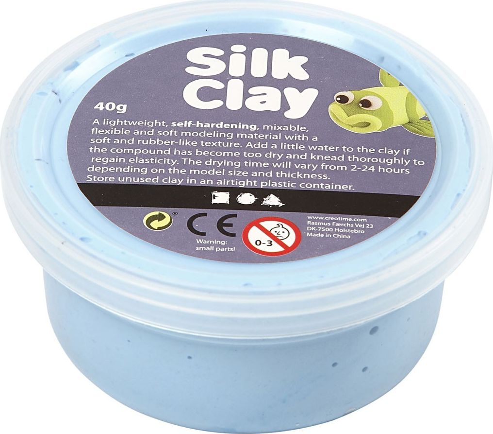 Creativ Company Masa Silk Clay Błękitna 40 g