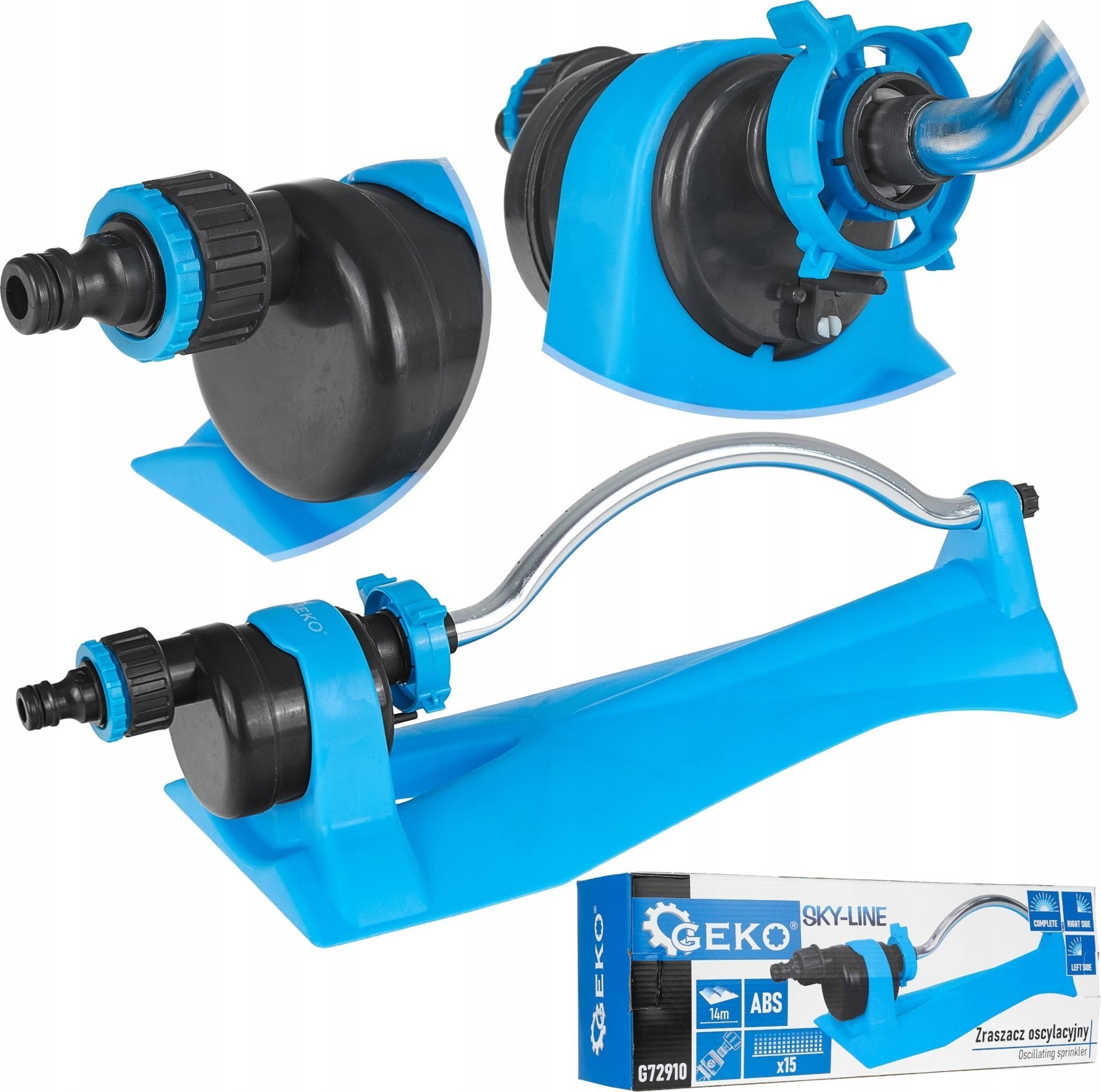 Zraszacz oscylacyjny regulowany 15 otworów SKY-LINE (12)