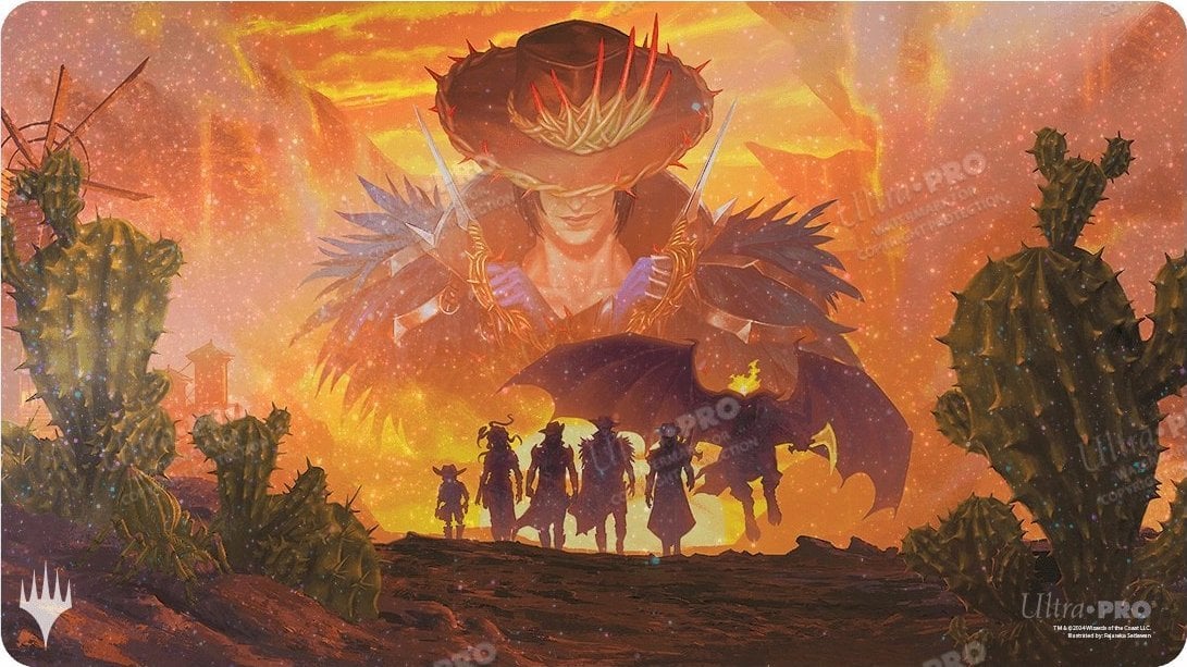 Ultra-Pro Ultra Pro: Magic the Gathering - Outlaws of Thunder Junction - Holofoil Playmat - Z