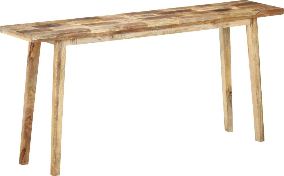 vidaXL Stolik 160x35x75cm surowe drewno mango VidaXL
