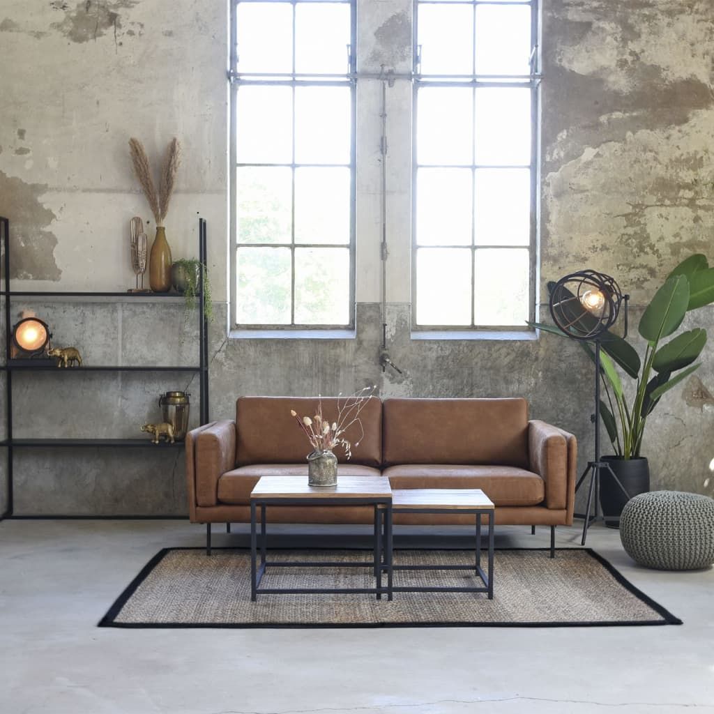 LABEL51 LABEL51 Puf wydziergany z bawełny, M, oliwkowy