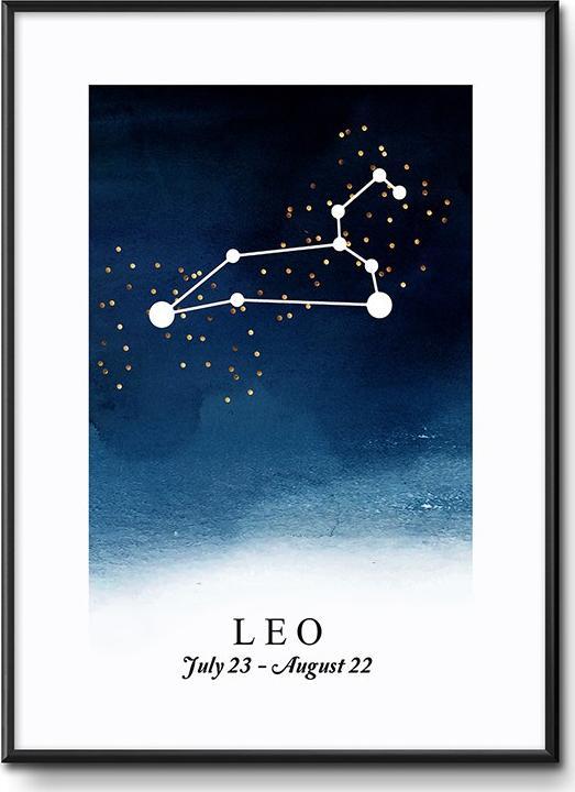ART-POL Obraz astrologia znak zodiaku Lew Leo