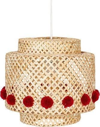 Atmosphera Lampa wisząca LIBY BAMB z ażurowym kloszem z bambusa, Ø 40 cm