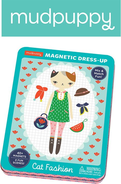 Mudpuppy Magnetyczne Postacie Kocie modelki 4+