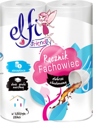 ELFI 000272 - ELFI Ręczniki kuchenne Fachowiec A'2/ 24 bind w worku/2W/celuloza