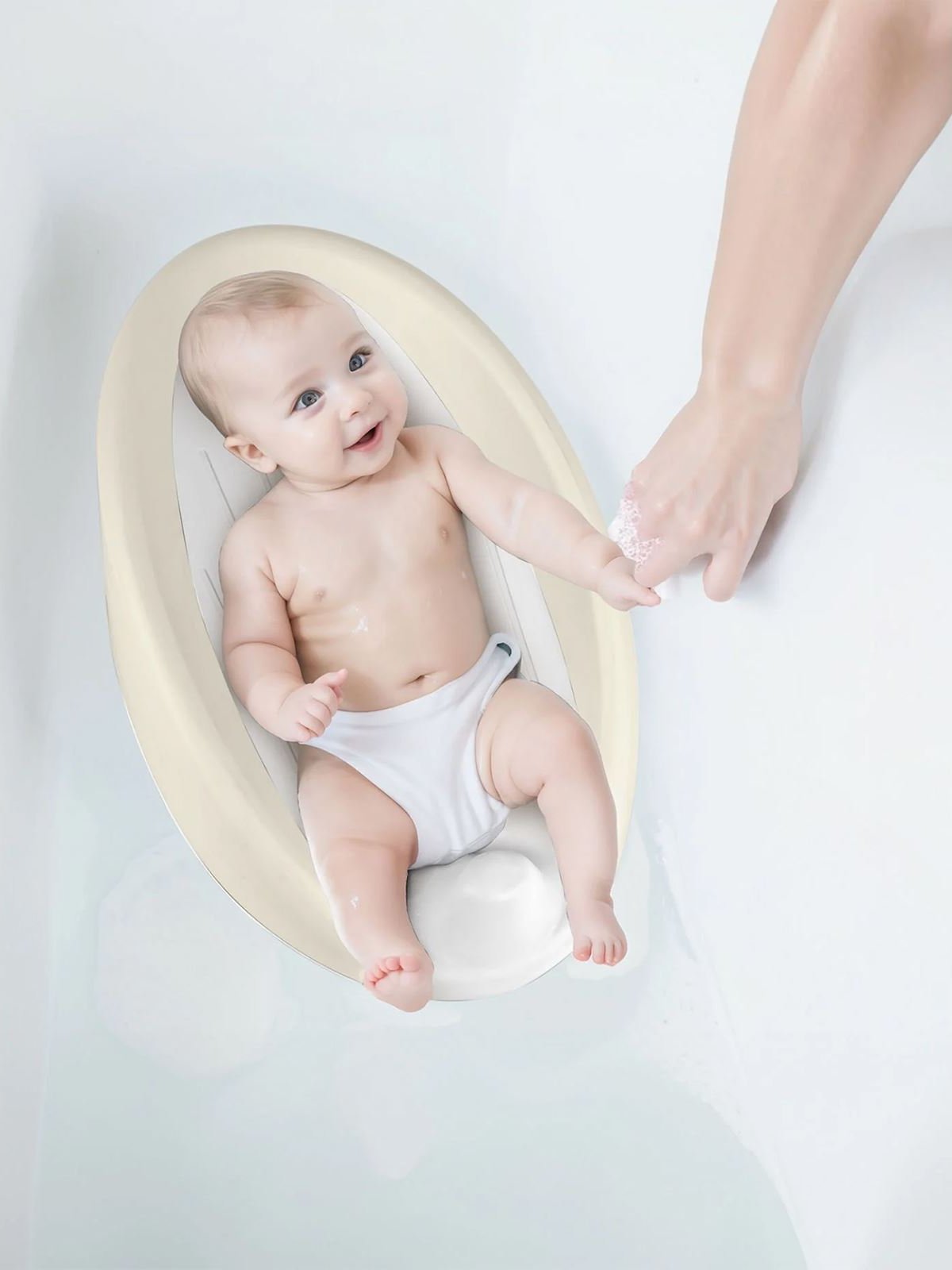 DOLU leżaczek d/kąpieli antpoślizg.beż 7370 73709