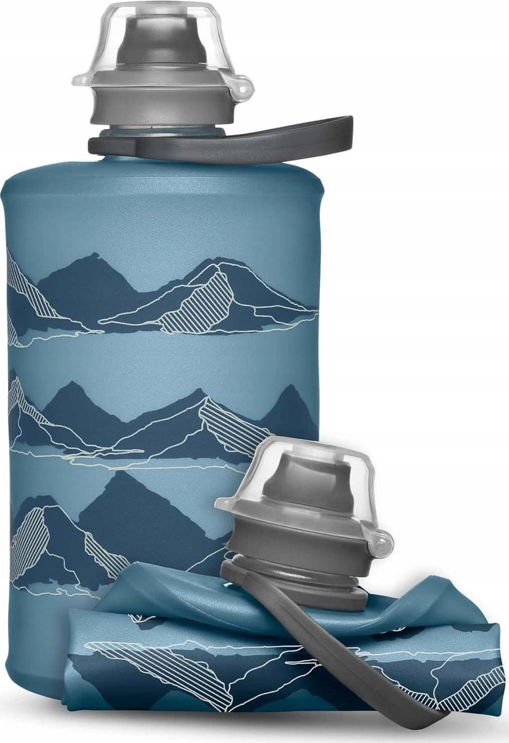 HydraPak Stow Mountain 350ml, Tahoe Blue