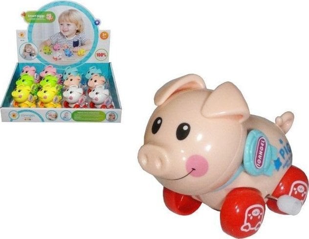 Świnka nakręcana dla malucha MIX