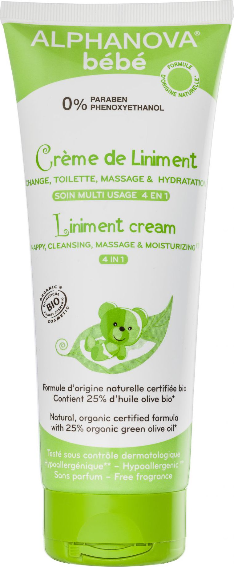 Alphanova Bebe Krem Nawilżający 4w1, 200ml (ALP01004)