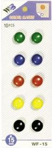 Argo Klips magnetyczny WF-15 10szt. mix kolorów