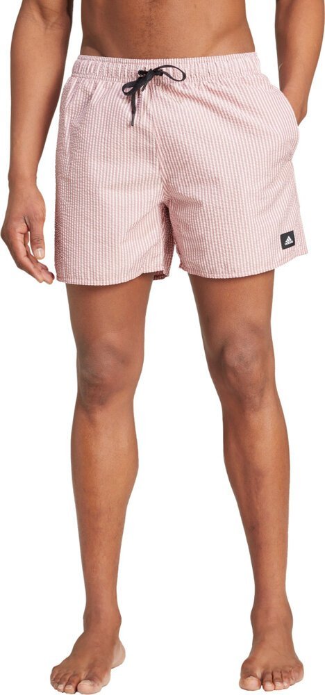 Spodenki kąpielowe męskie adidas Stripey Classics Length różowe IX9677 S
